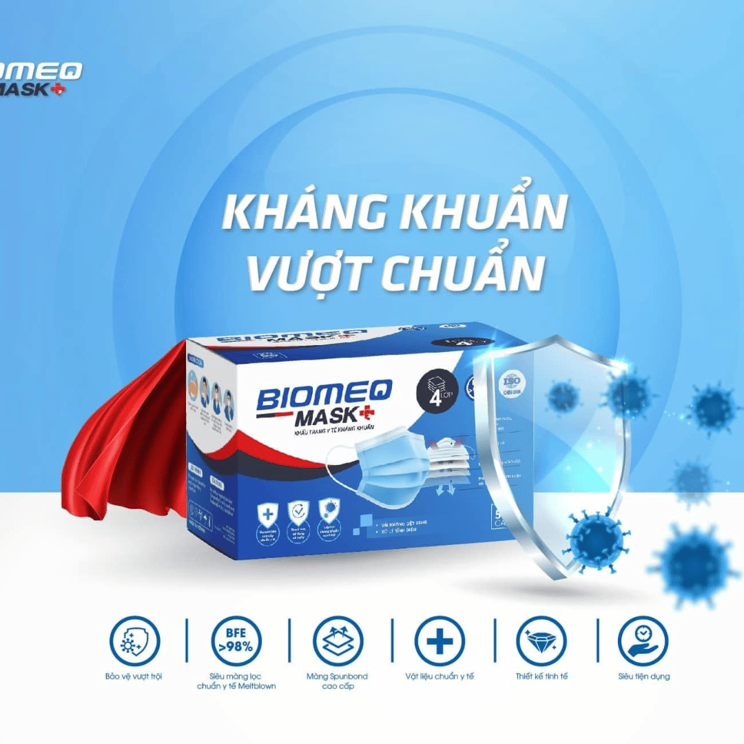 khẩu trang kháng khuẩn biomeq mask+