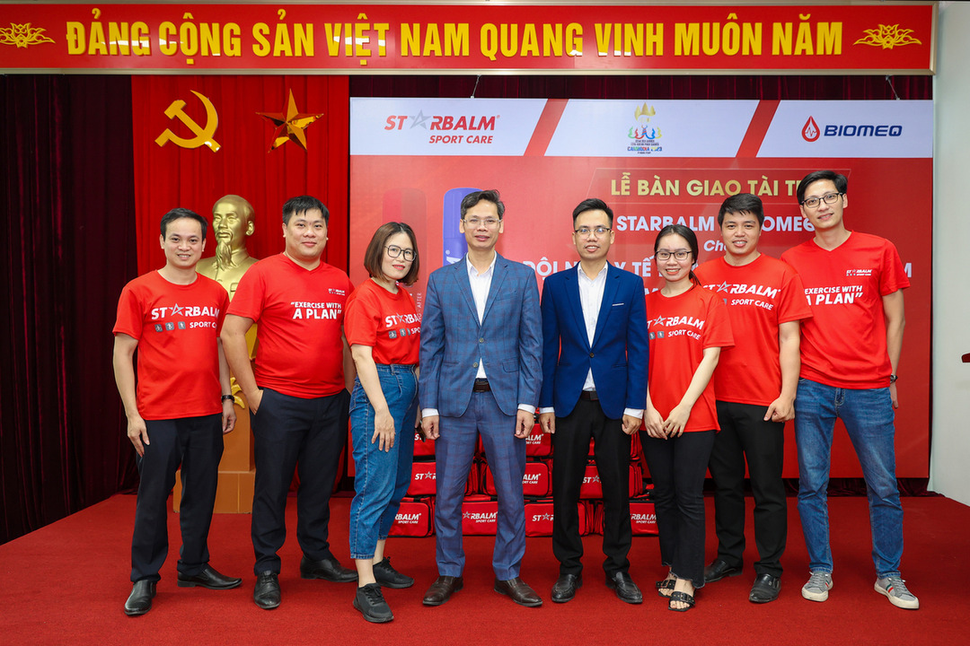 STARBALM & BIOMEQ TỰ HÀO LÀ NHÀ TÀI TRỢ CHO ĐOÀN THỂ THAO VIỆT NAM THAM DỰ SEA GAME 32-3