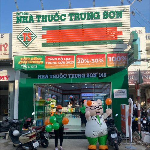 Cửa hàng nhà thuốc Trung Sơn